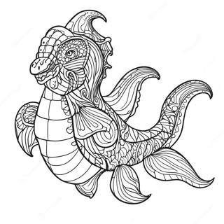 Omalovanka Majestatni Morska Bestie 124021-58195