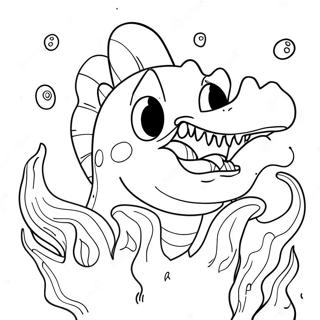 Omalovanka Divoka Morska Bestie 124022-58198