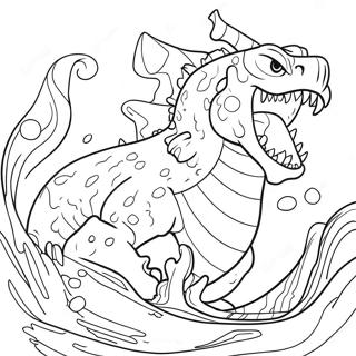 Omalovanka Divoka Morska Bestie 124022-58200