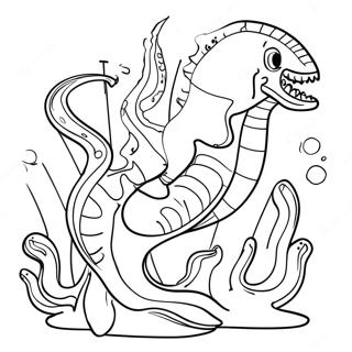 Omalovanka Hrava Morska Bestie 124024-58207