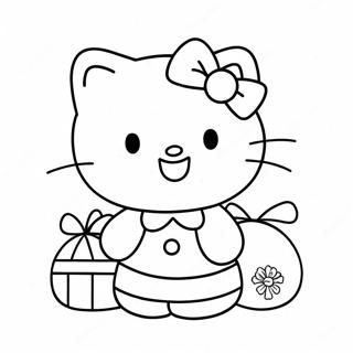 Vesele Vanoce Hello Kitty Omalovanka 124121-58271