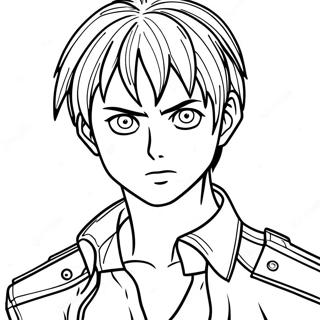 Omalovanka Eren Yeager 124147-58291