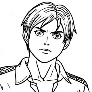 Omalovanka Eren Yeager 124147-58382