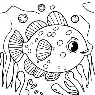 Ryba Puffer V Koralovem Utesu Omalovanka 124203 58439