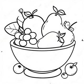 Omalovanka Barevna Misa S Ovocem 124383 58576