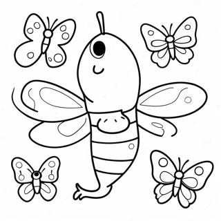 Omalovanka Skipper S Barevnymi Motyly 124408-58590