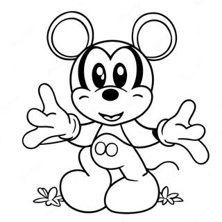 Toodles Mickey Mouse Clubhouse Omalovánky