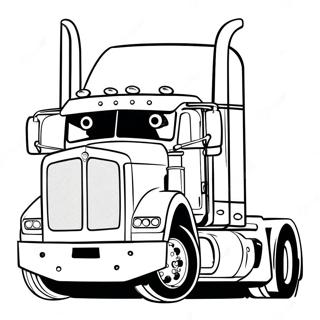 Peterbilt Omalovánky