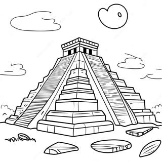 Omalovanka Mayskych Ruin V Guatemale 126291 60055