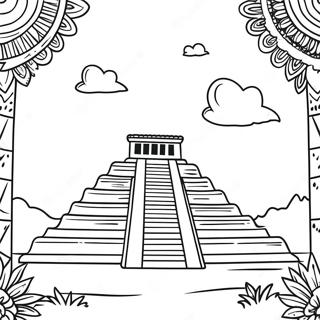 Omalovanka Mayskych Ruin V Guatemale 126291 60056