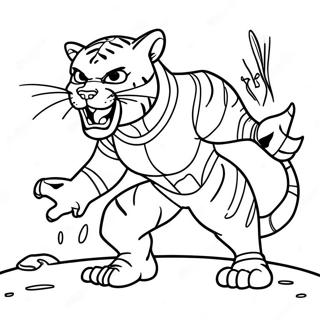 Omalovanka Beast Boye Jak Se Meni Na Tygra 126341 60092