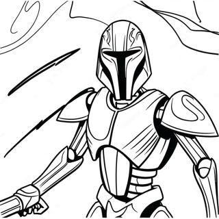 Zoufaly General Grievous V Bitve Omalovanka 126935-60547