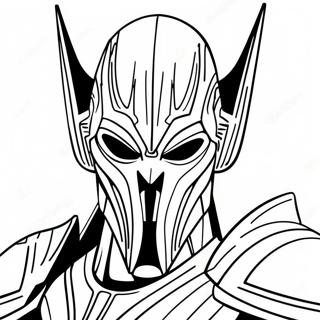 Hrozivy General Grievous Omalovanka 126937 60556