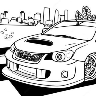 Zavodni Subaru Wrx Omalovanka 126987-60589