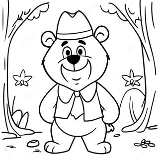 Omalovanka Yogi Bear 127500-60983