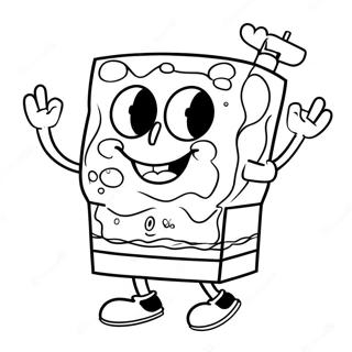 Spongebob A Přátelé Omalovánky