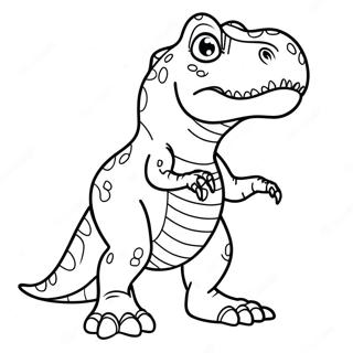 Barevny T Rex Rvouci Omalovanka 1278 1562