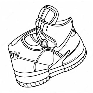 Nike Dunks Omalovánky