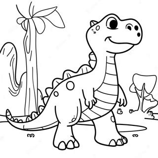 Pratelsky Dino Ranc Omalovanka 128970-62254