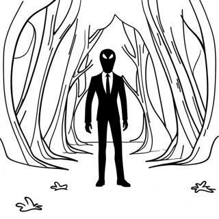 Slender Man V Desivem Lese Omalovanka 128995-62273