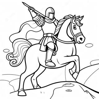 Omalovanka Odvahy Statecneho Rytire 129072 62336