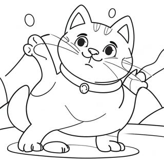 Meowscles V Akci Omalovanka 129173-62415