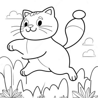 Meowscles Skace Vysoko Omalovanka 129176-62428