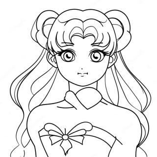 Princezna Serenity Sailor Moon Omalovanka 129556-62710