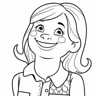 Bonnie S Velkym Usmevem Omalovanka 130587-63526