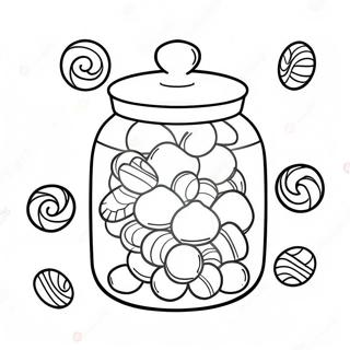 Omalovanka Barevne Sklenice S Cukrovinkami 130636-63553