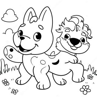 Stastni Pratele Go Dog Go Omalovanka 130845-63727