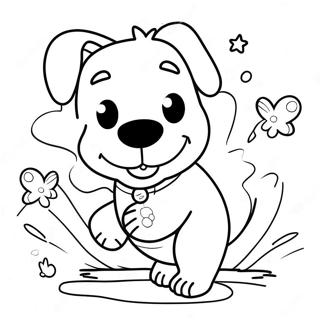 Stastni Pratele Go Dog Go Omalovanka 130845-63728