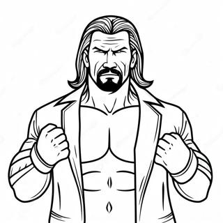 Omalovanka Triple H V Ringu 130975-63827