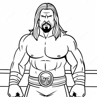 Omalovanka Triple H V Ringu 130975-63828