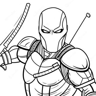 Omalovanka Deathstroke V Akci 130999-63839