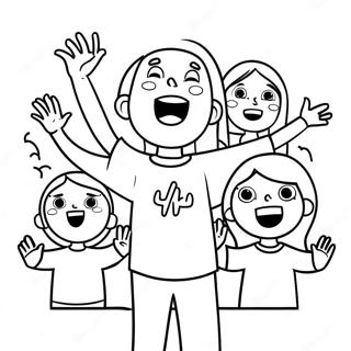 Vesele Deti Zpivajici S Jezisem Omalovanka 131335-64102