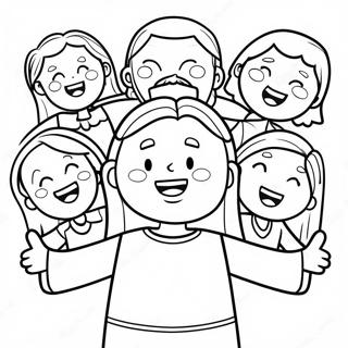 Vesele Deti Zpivajici S Jezisem Omalovanka 131335-64103