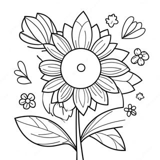 Krasna Omalovanka S Divokymi Kvetinami 131412 64161