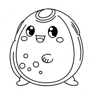 Tamagotchi Omalovánky