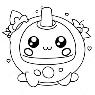 Roztomila Postava Tamagotchi Omalovanka 131641-64329