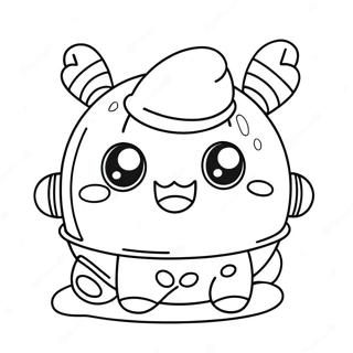 Roztomila Postava Tamagotchi Omalovanka 131641-64330