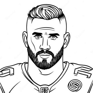 Travis Kelce Omalovánky