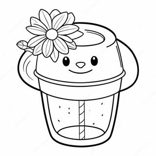 Roztomily Stanleyho Tumbler S Kvetinami Omalovanka 131745-64416