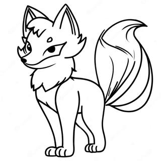 Majestatni Anime Liska Omalovanka 132105 64697