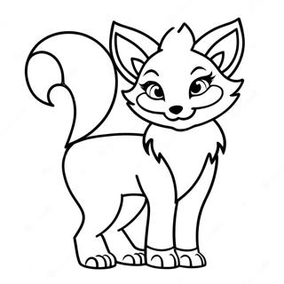 Majestatni Anime Liska Omalovanka 132105 64700