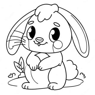 Roztomily Anime Kralik Omalovanka 132106 64702