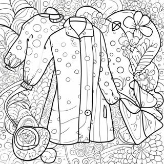 Omalovanka S Barevnymi Pyzamovymi Vzory 132336-64879