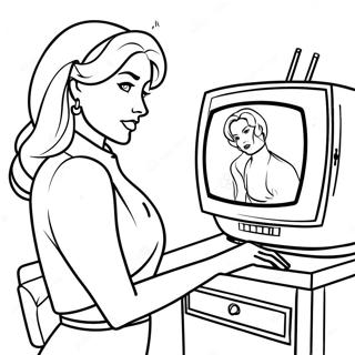 Omalovanka Televizni Zeny 132538-65026