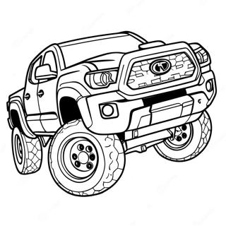 Omalovanka Toyota Tacoma 132744-65188