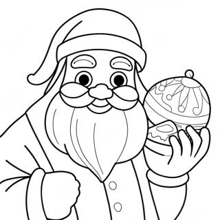 Vesely Santa Claus Omalovanka 132799-65240